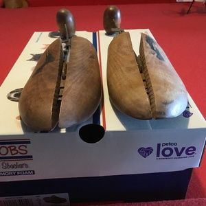 #4 wooden ,leather shoe adjustable inserts